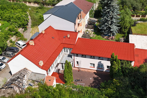 Nátěr střechy – výškové práce